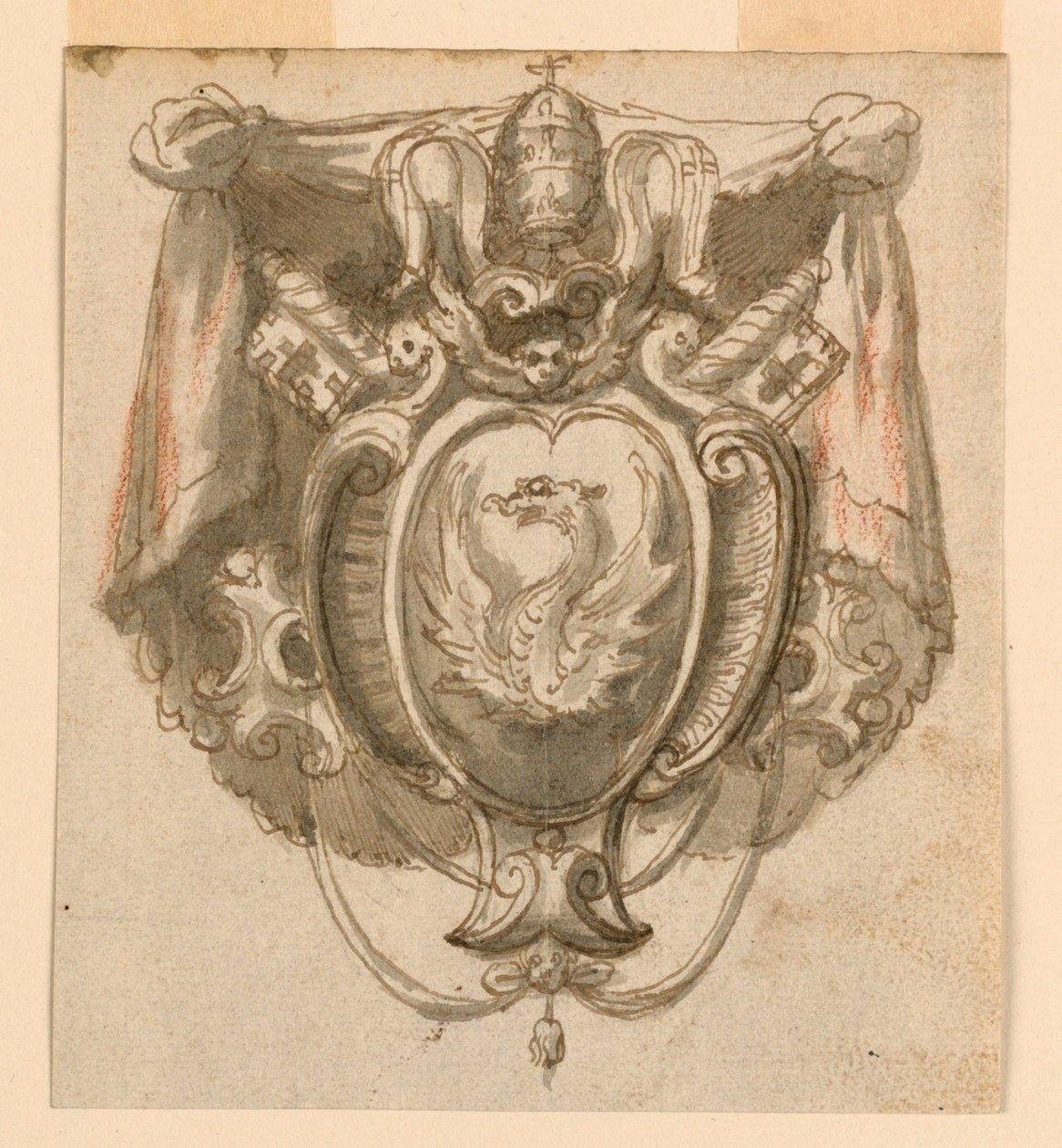Het Wapen van Paus Gregorius XIII (1572-1585) door Unknown artist