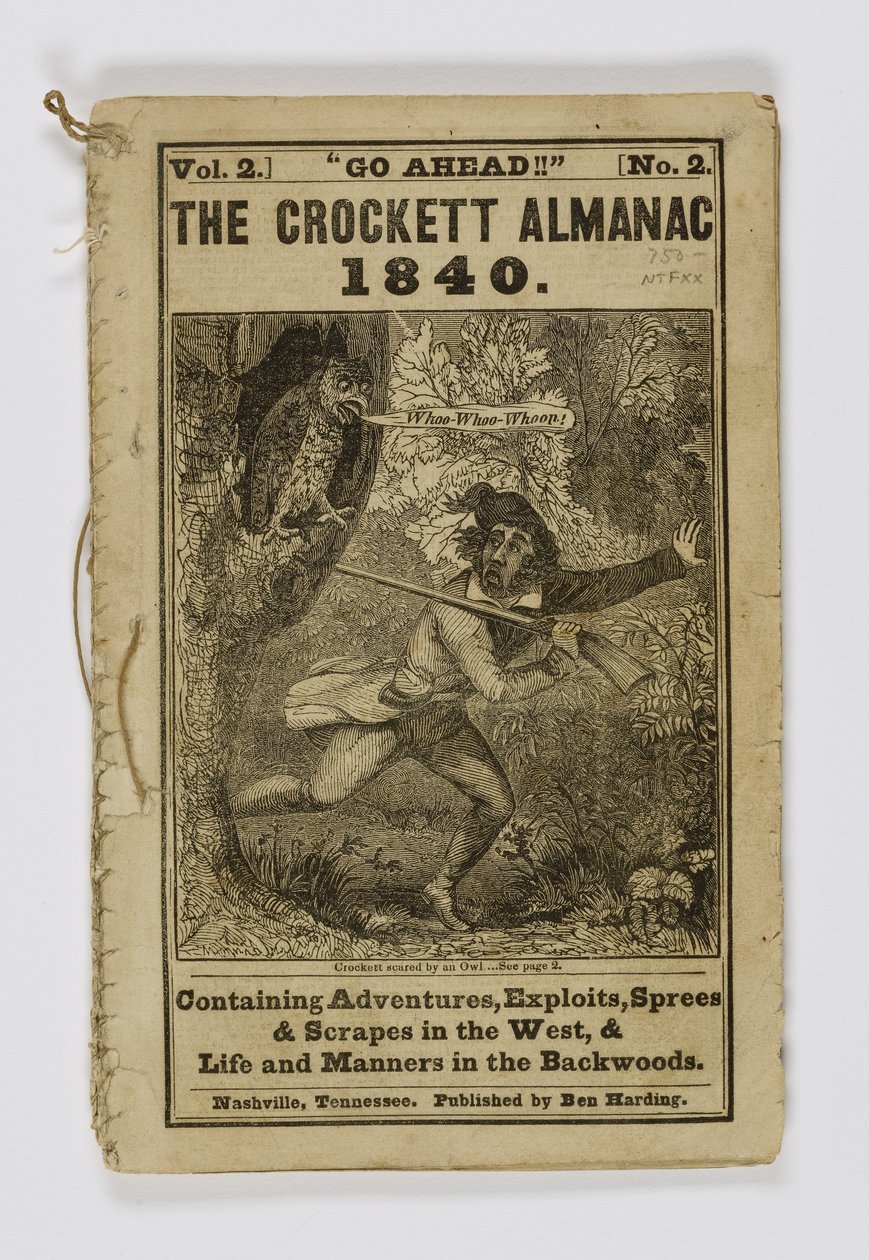 De Crockett almanak door Unknown artist