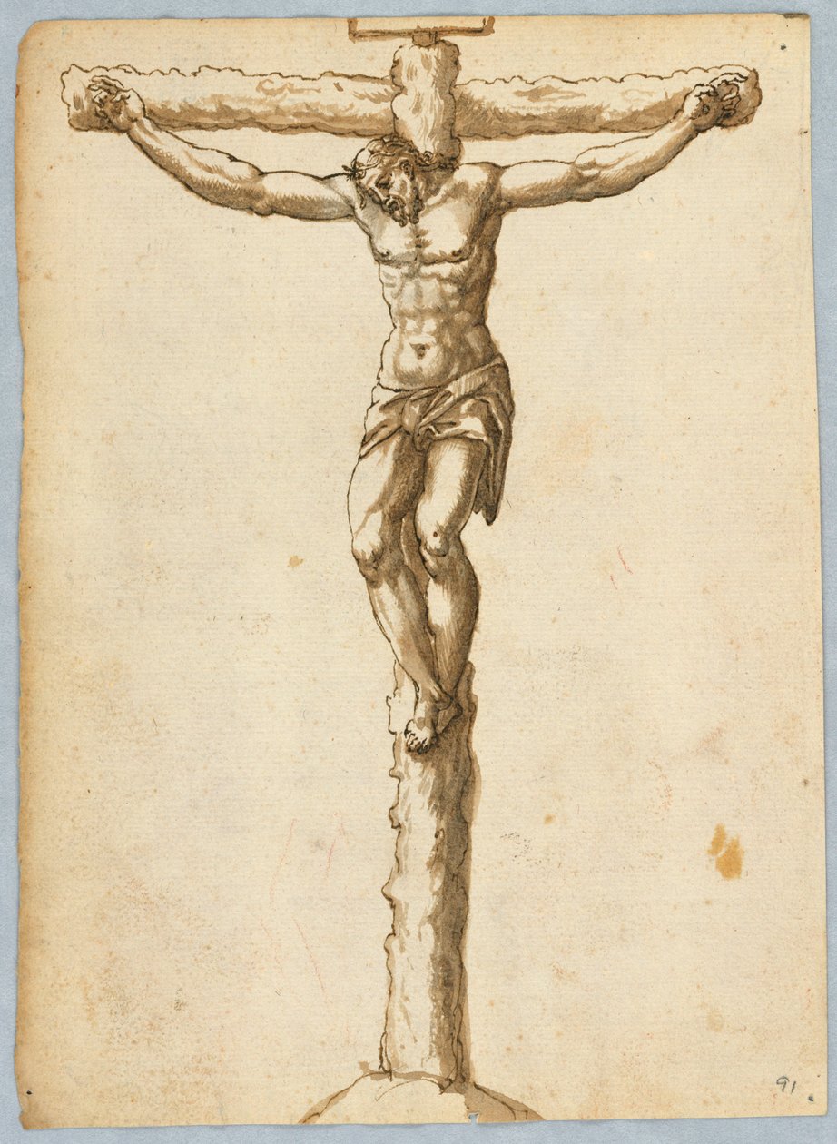 De kruisiging door Unknown artist