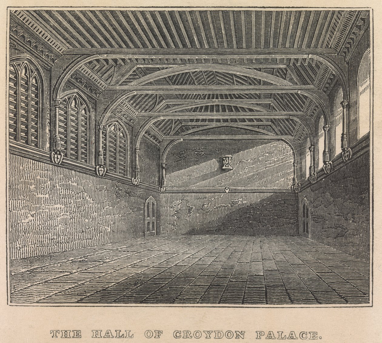 De Hal van Croydon Palace; pagina 82 (Volume Een) door Unknown artist