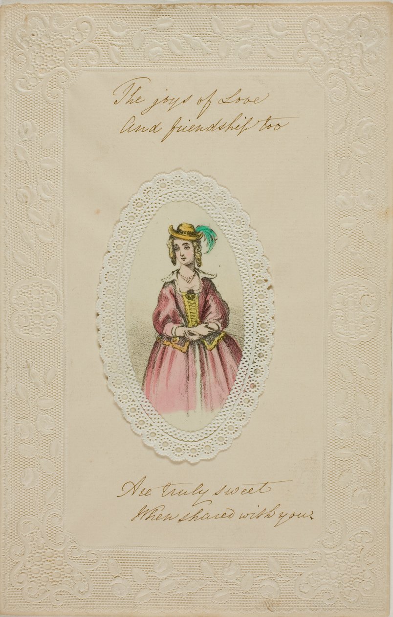 De geneugten van de liefde (valentijn) door Unknown artist