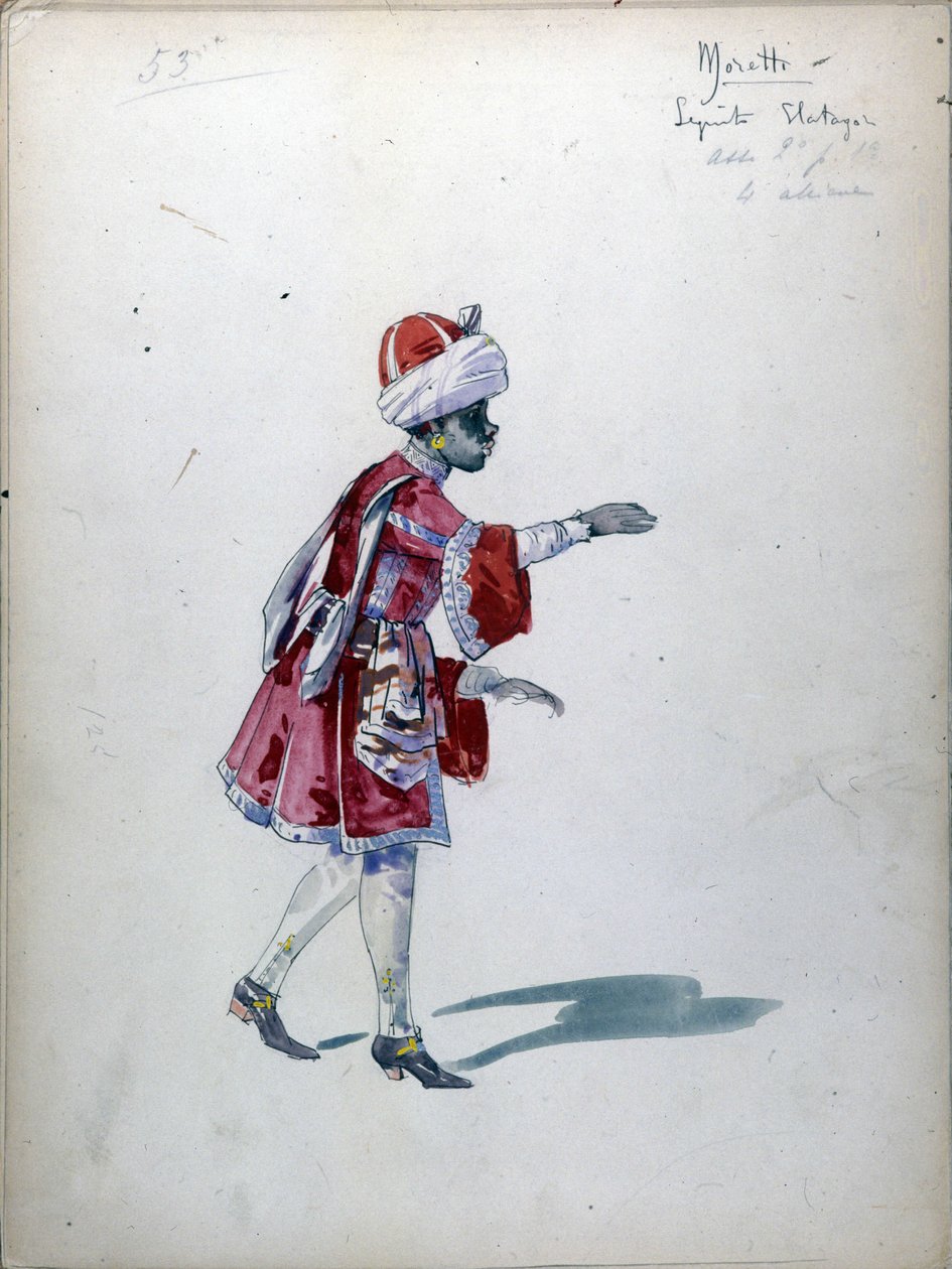 De Schoppenvrouw: Opera gecomponeerd in 1890 door Piotr of Petr Ilyich Tchaikovsky (of Tchaikowsky). door Unknown artist