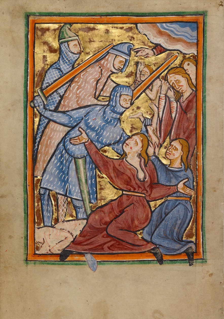 De slachting van de onschuldigen door Unknown artist
