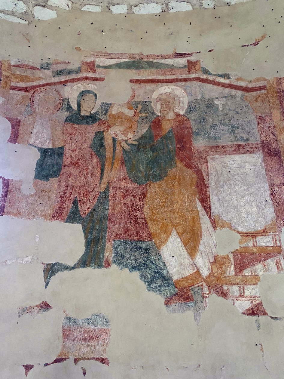 De Presentatie, kapel Saint-Jean du Liget, Touraine. door Unknown artist