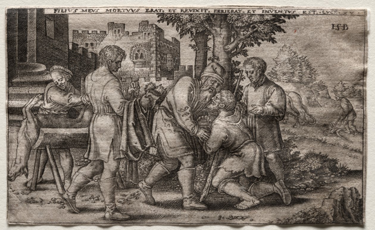 De Terugkeer van de Verloren Zoon door Unknown artist