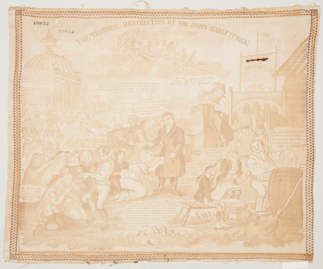 De Totale Vernietiging van Sir John Barleycorn door Unknown artist