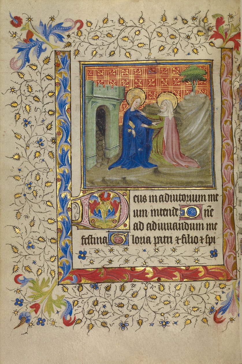 De Visitatie door Unknown artist