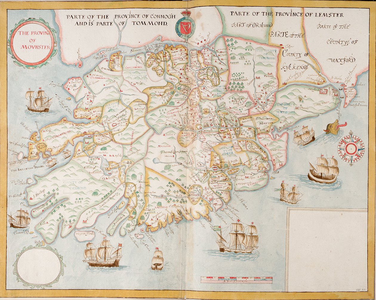 De provincie Munster, Ierland door Unknown artist