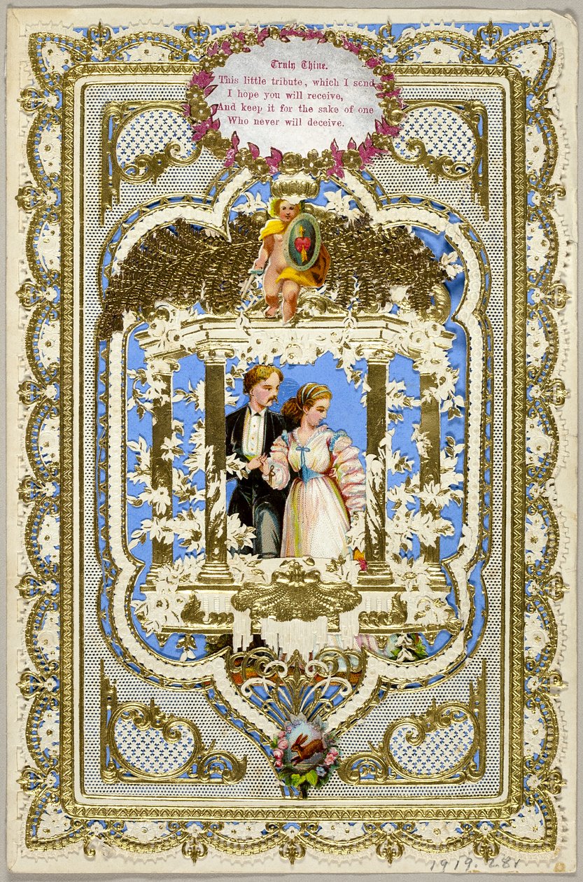 Dit kleine eerbetoon, dat ik stuur (valentijn) door Unknown artist
