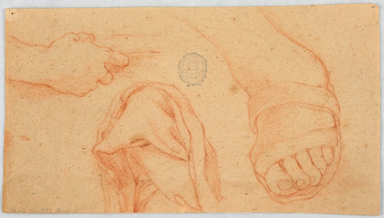Drie Voorbereidende Schetsen door Unknown artist
