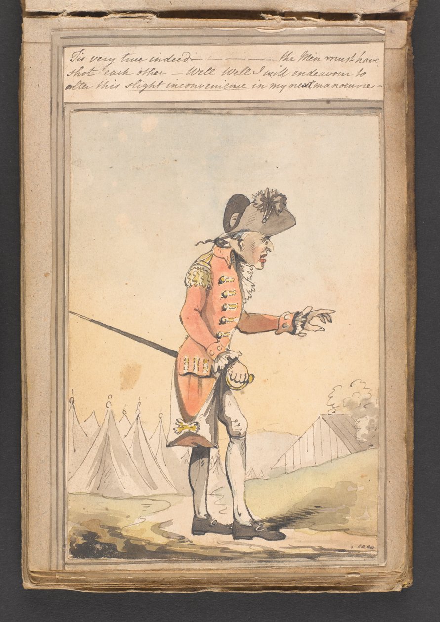 Het is inderdaad heel waar - de mannen moeten elkaar hebben neergeschoten - Nou, ik zal proberen dit kleine ongemak in mijn volgende manoeuvre te veranderen door Unknown artist