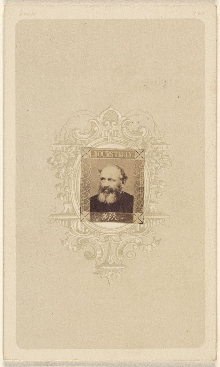 [Ongeïdentificeerde kalende man met grijzende volle baard]. door Unknown artist