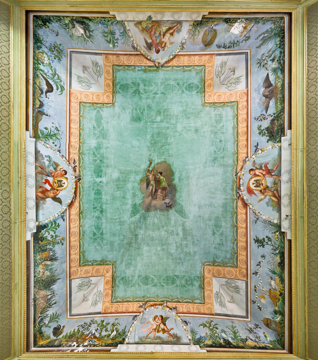 Gewelf van de Vogelkamer door Unknown artist