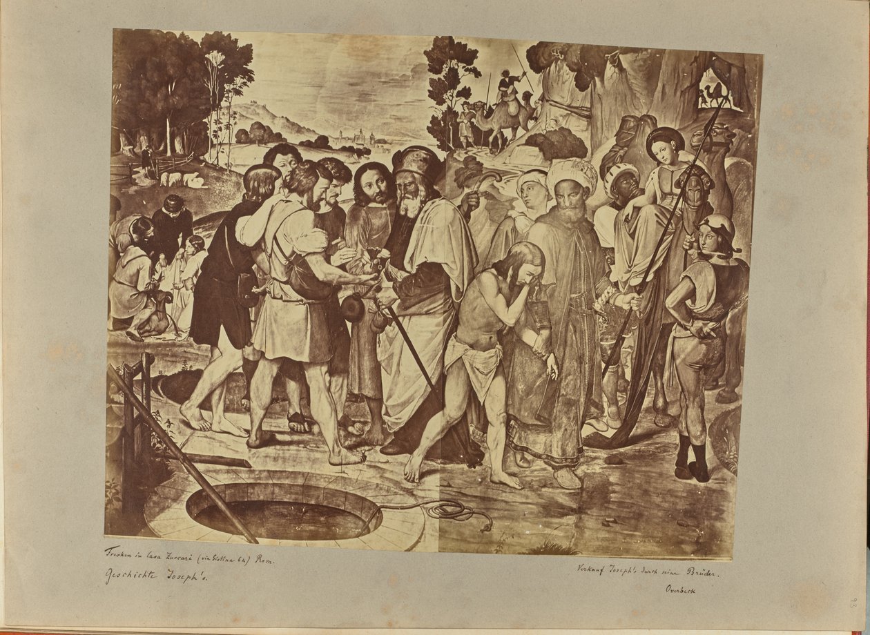 Verkaup Jozef door zijn broers door Unknown artist