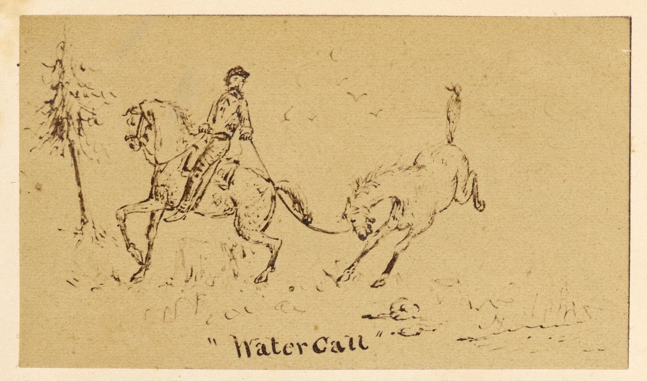 Wateroproep door Unknown artist