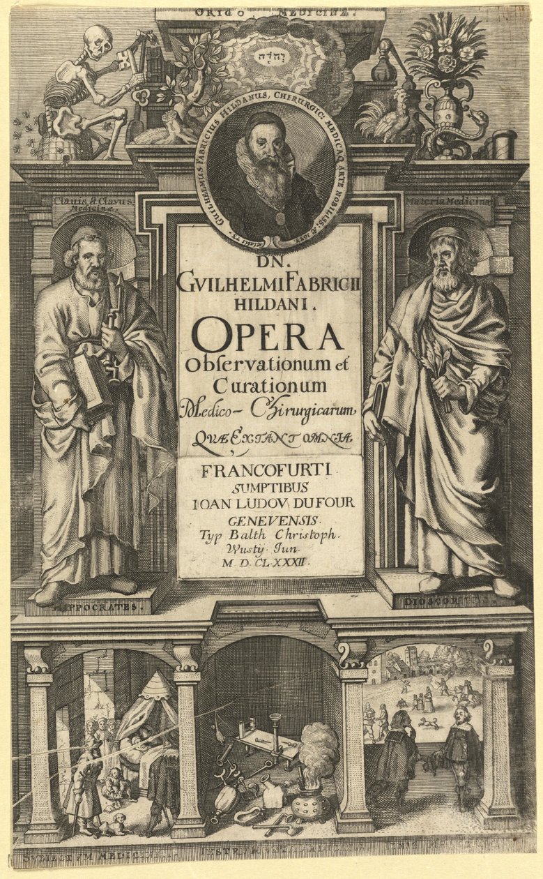 Wilhelm Fabricius door Unknown artist