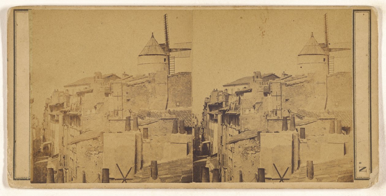 [Windmolen, Spanje] door Unknown artist