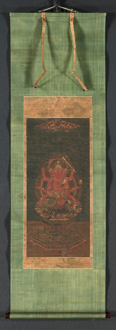 Wijsheidskoning van Passie (Aizen Myōō) door Unknown artist