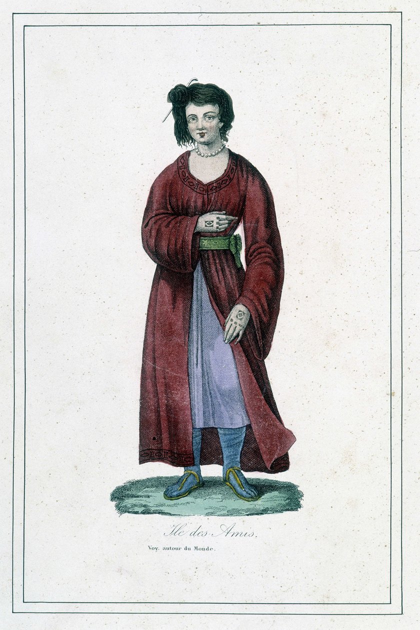 Vrouw van het Eiland van Vrienden - in 