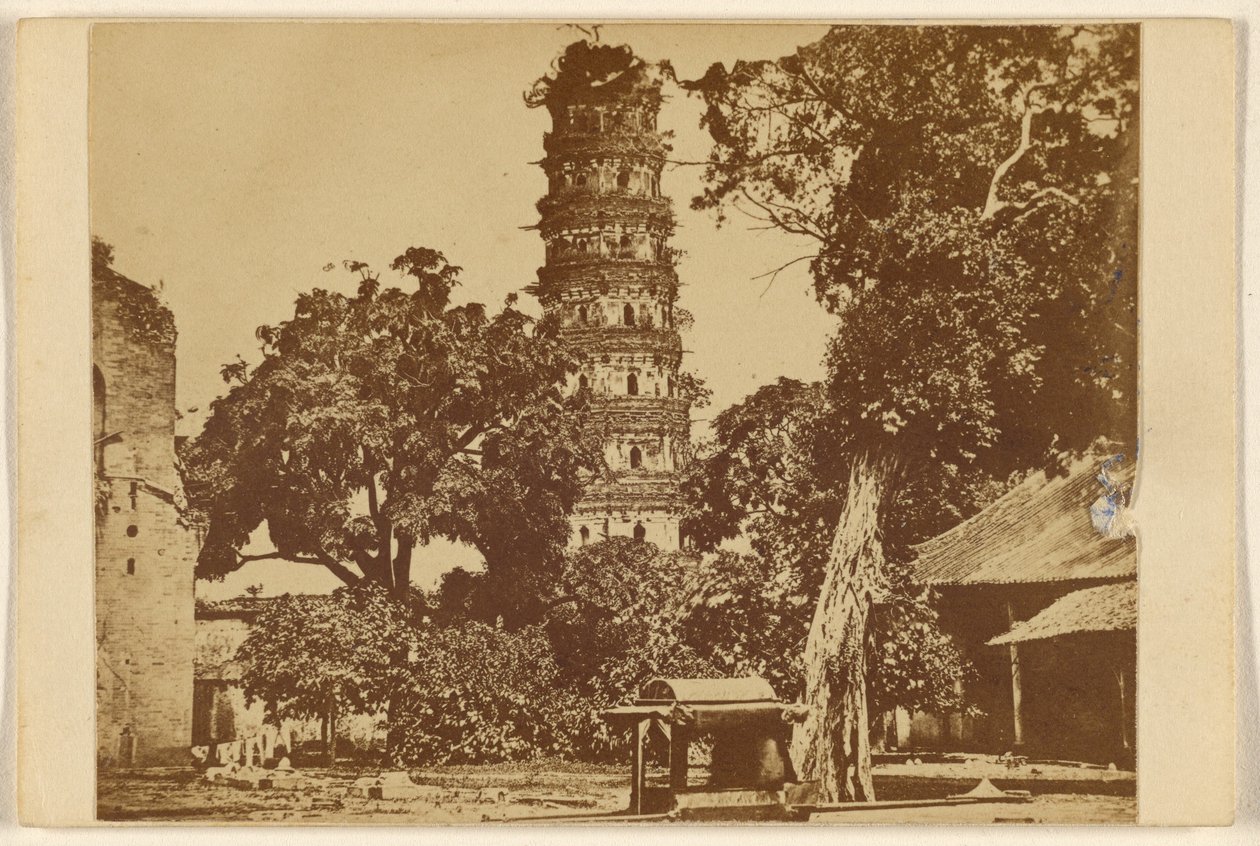 Yamun Pagode, Canton door Unknown artist