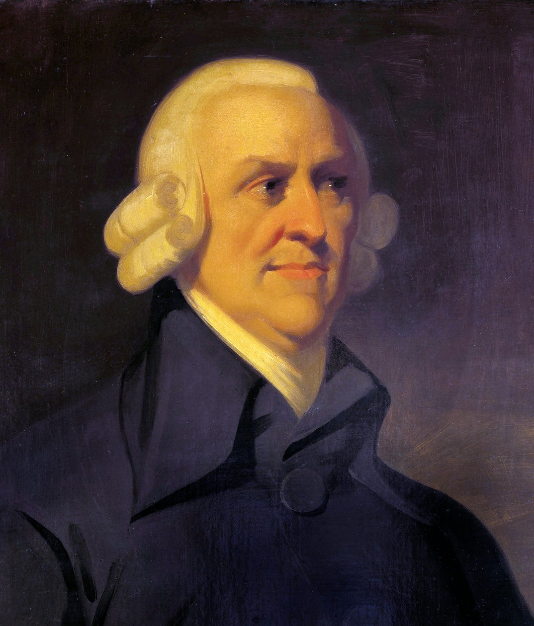 Portret van Adam Smith (detail) door Unknown artist
