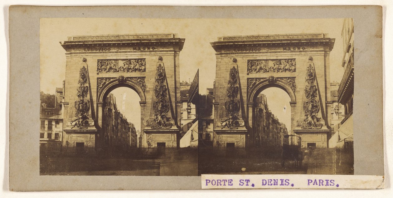 [Porte St Denis] door Unknown artist/maker
