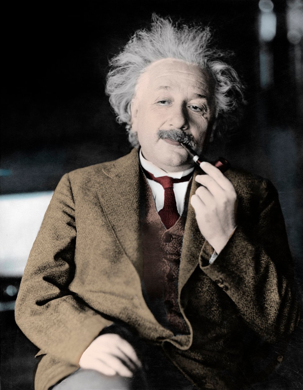 Albert Einstein door Unknown photographer