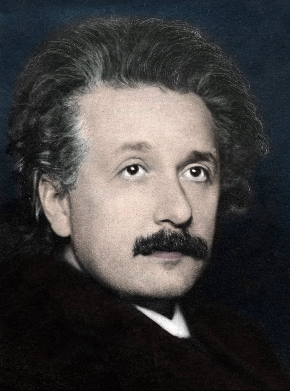 Albert Einstein door Unknown photographer