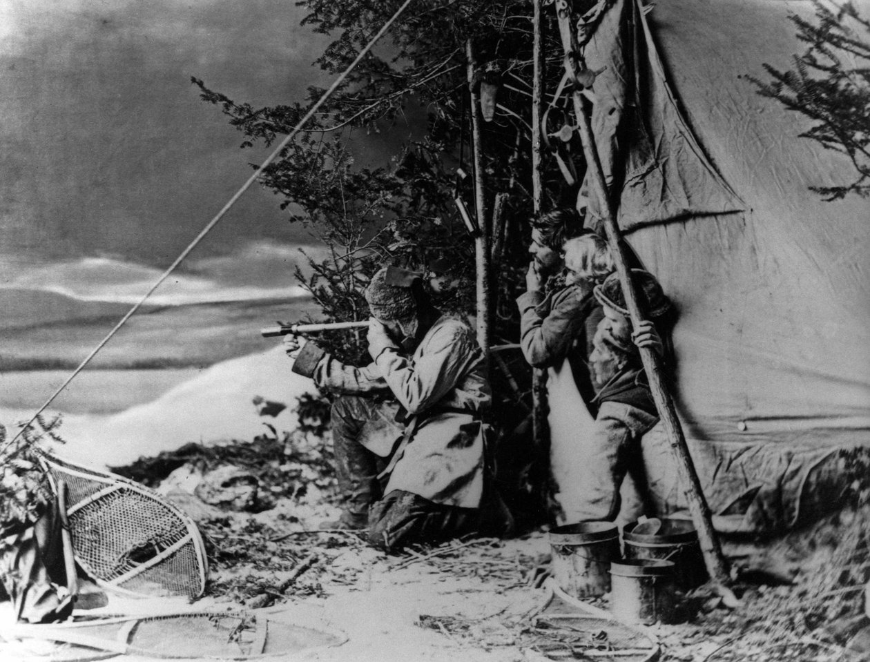 Canada: Het leven van de Trapper - BN Montréal door Unknown photographer