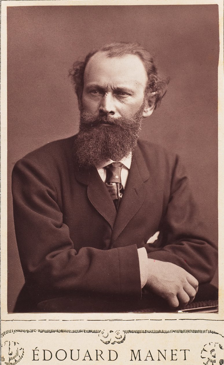 Edouard Manet (woodburytype) door Unknown photographer