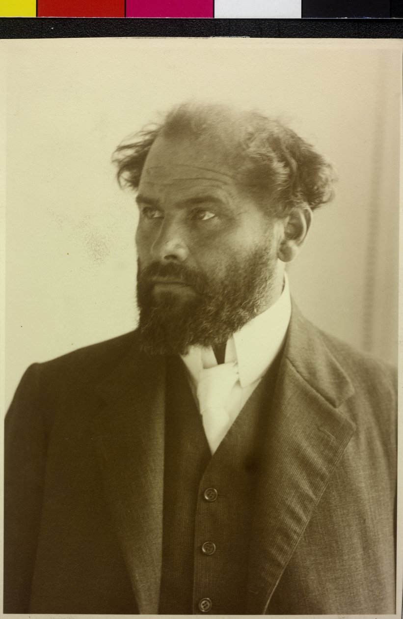 Gustav Klimt door Unknown photographer