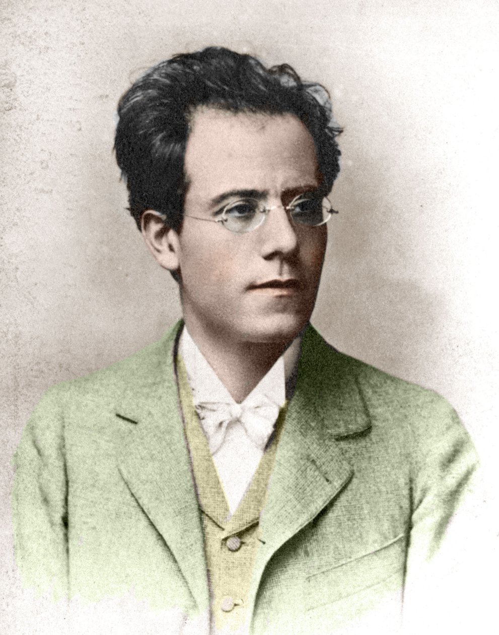 Gustav Mahler (1860-1911) door Unknown photographer