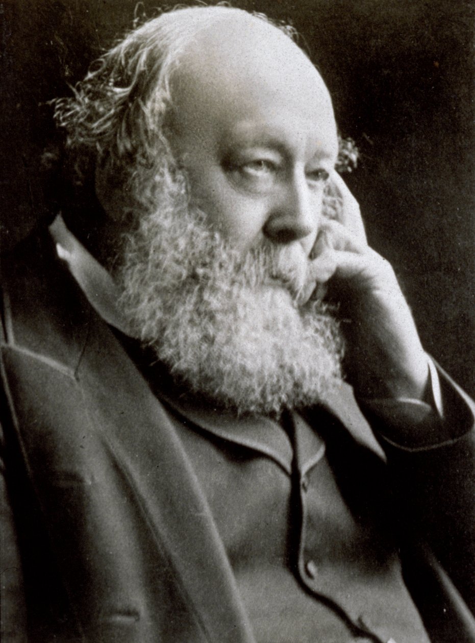Halflang portret van de Engelse politicus Robert Arthur Salisbury door Unknown photographer