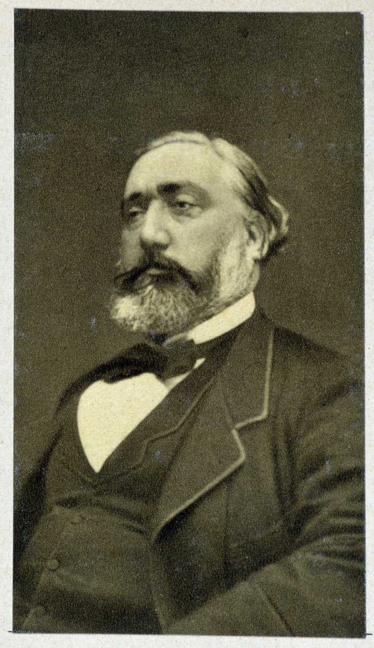Léon Gambetta in 1881 door Unknown photographer