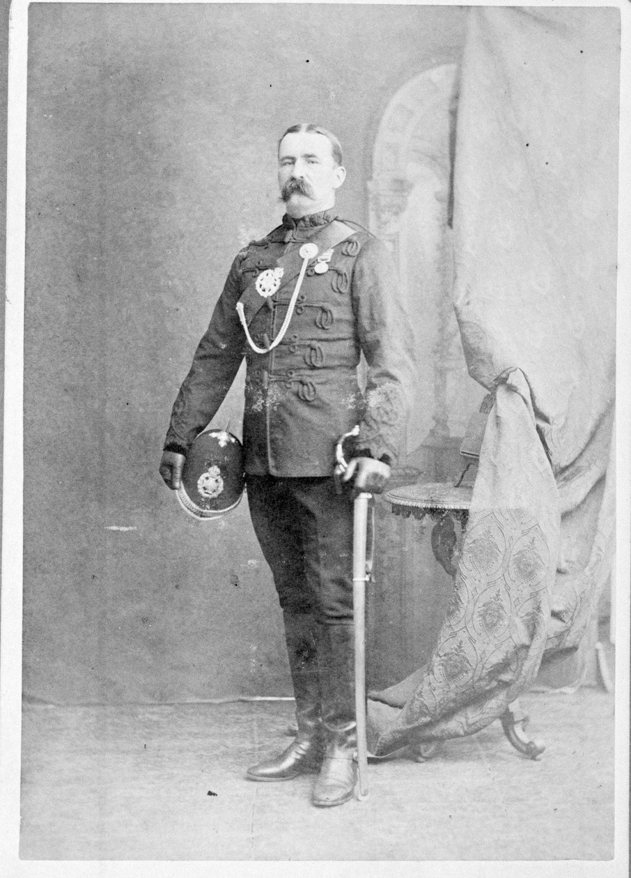 Majoor John Cook VC, 5e Gurkha Rifles door Unknown photographer