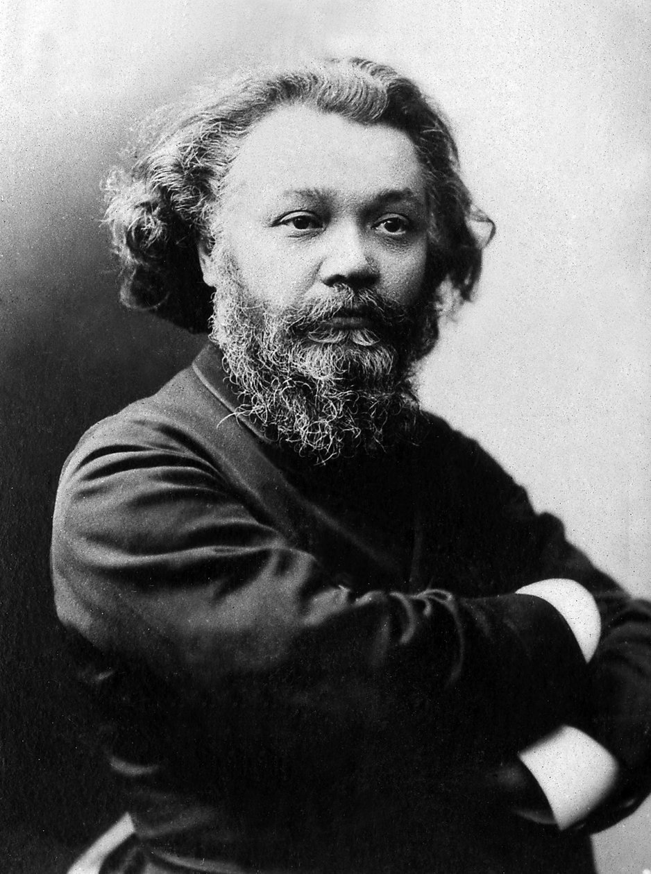 Portret van Clovis Hugues (1851-1907), Franse dichter en politicus. door Unknown photographer