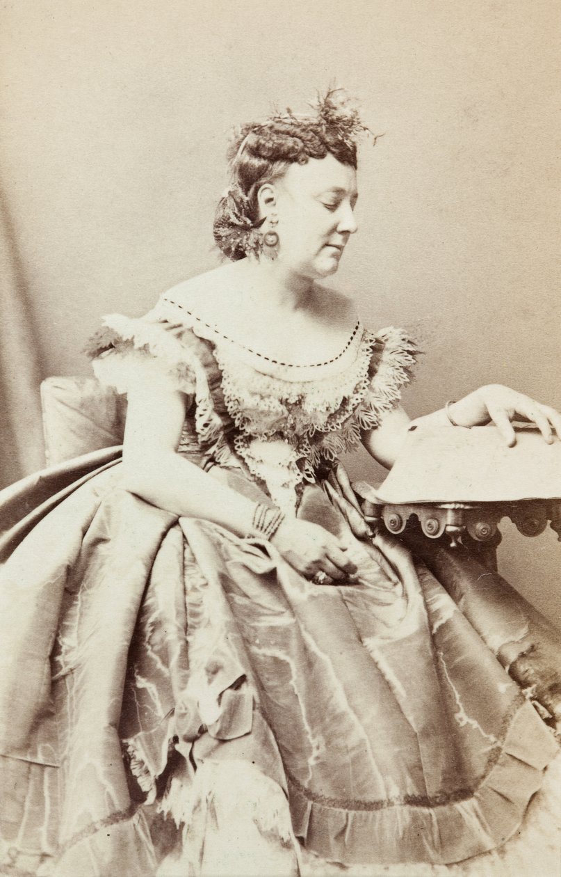 Portret van Ermina Rudersdorf door Unknown photographer