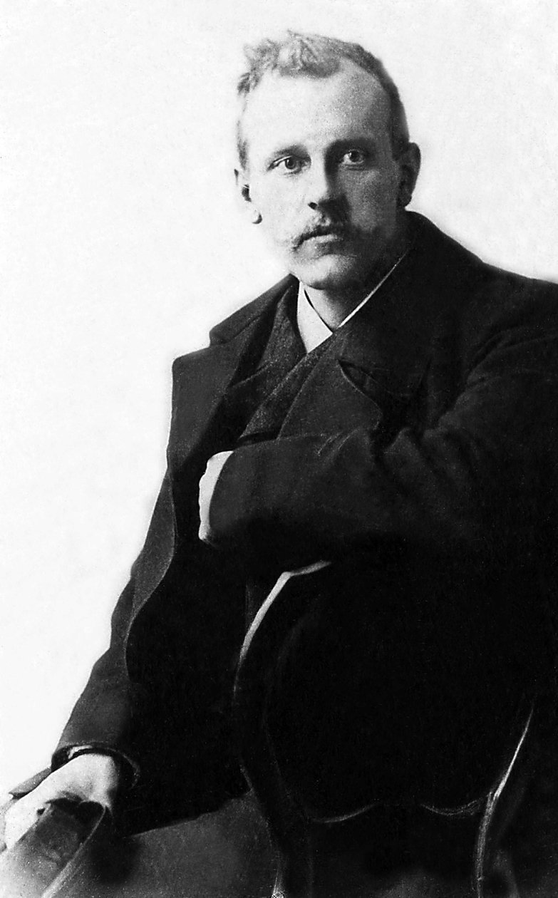 Portret van Fridtjof Nansen (1861-1930), Noorse ontdekkingsreiziger en zoöloog door Unknown photographer