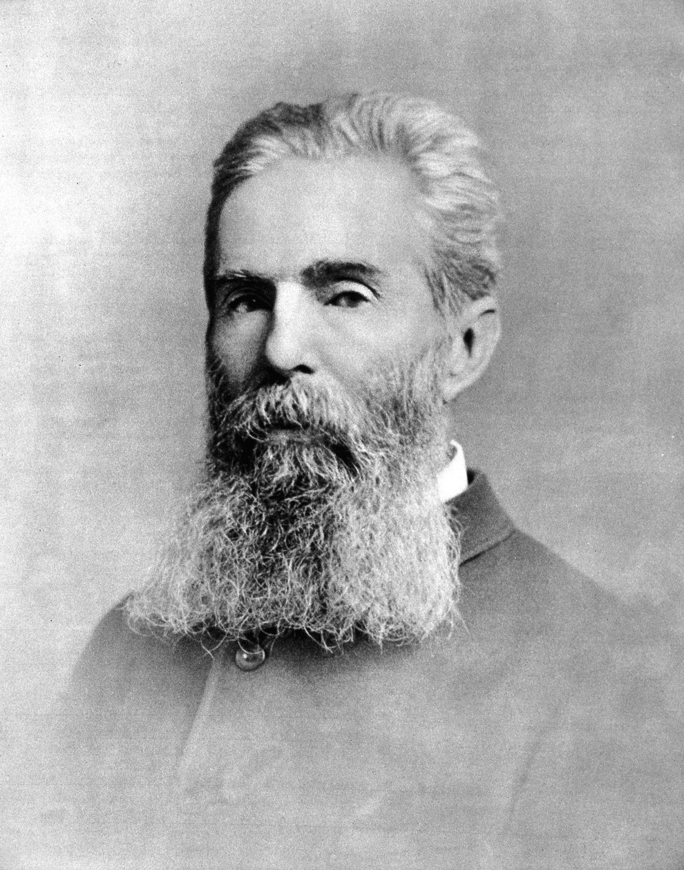 Portret van Herman Melville, Amerikaanse romanschrijver door Unknown photographer