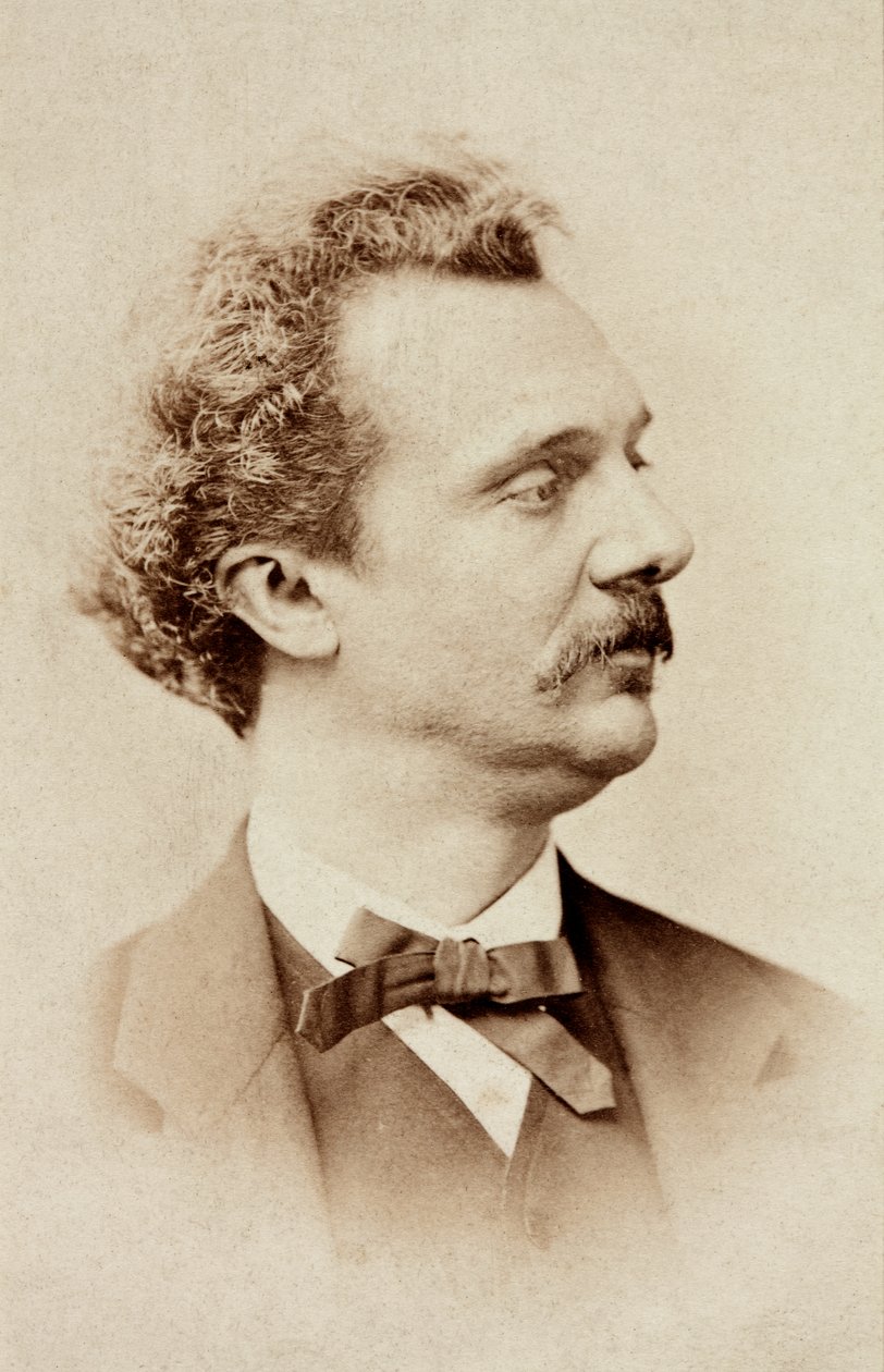 Portret van Joseph Tagliafico, ca. 1860s door Unknown photographer