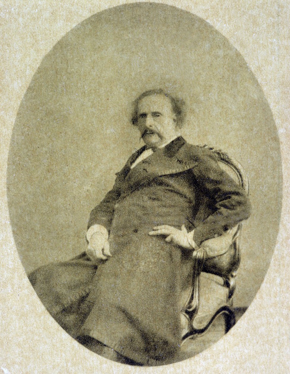 Portret van Jules Barbey d