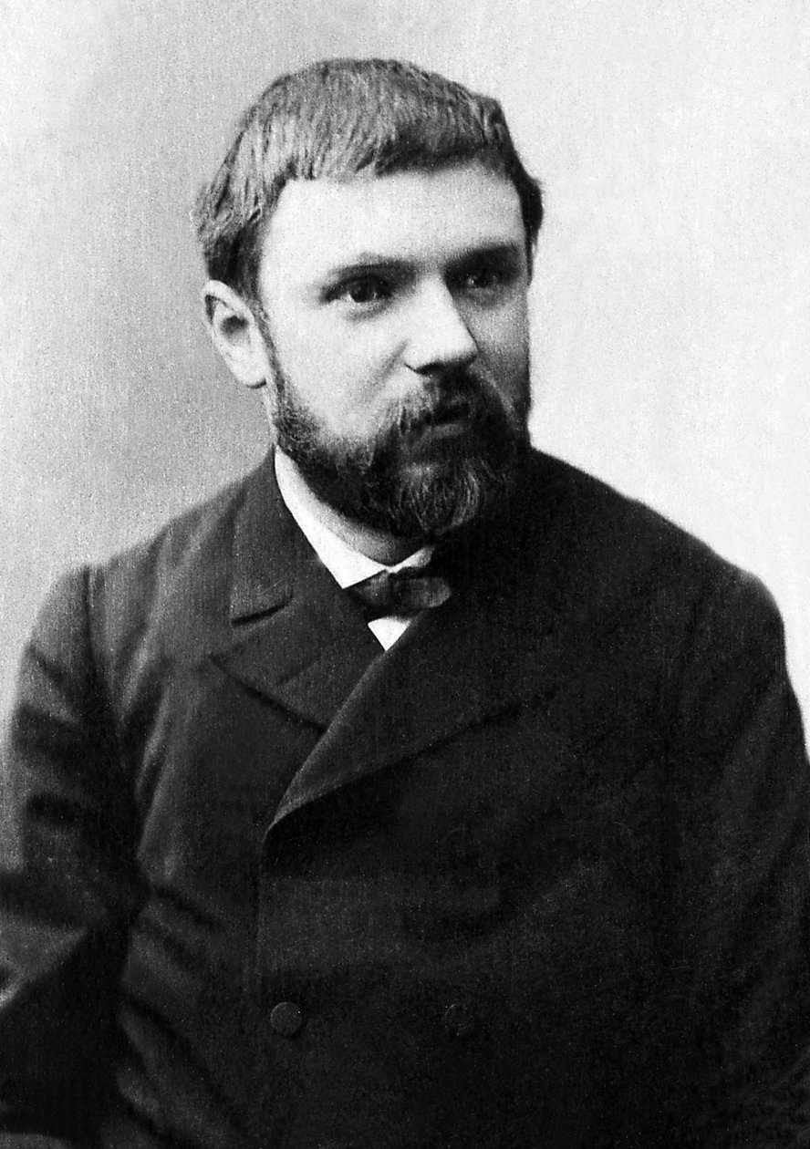 Portret van Jules Henri Poincare, Franse wiskundige en natuurkundige. door Unknown photographer