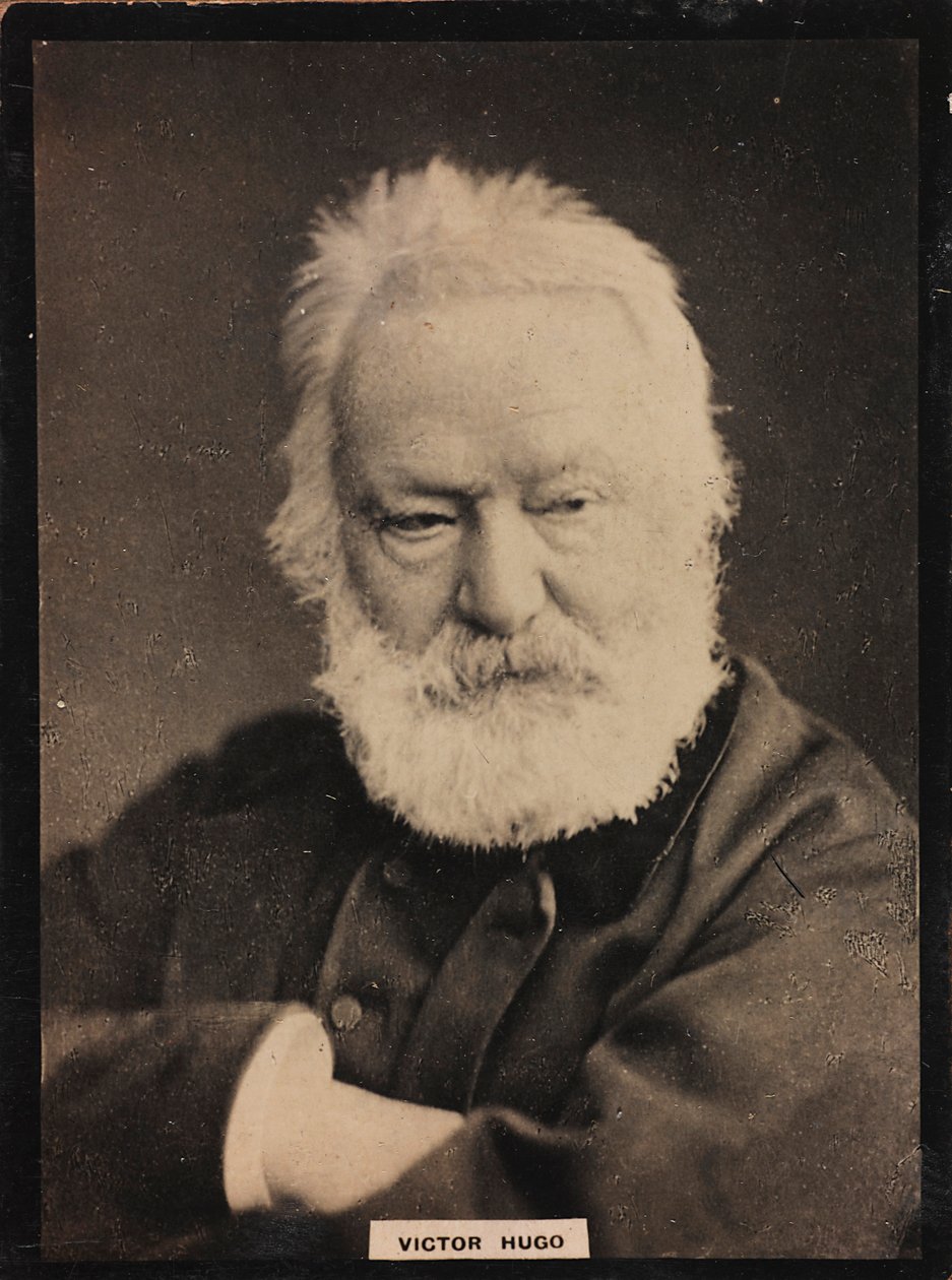 Portret van de Franse schrijver Victor Hugo (1802-1885) door Unknown photographer