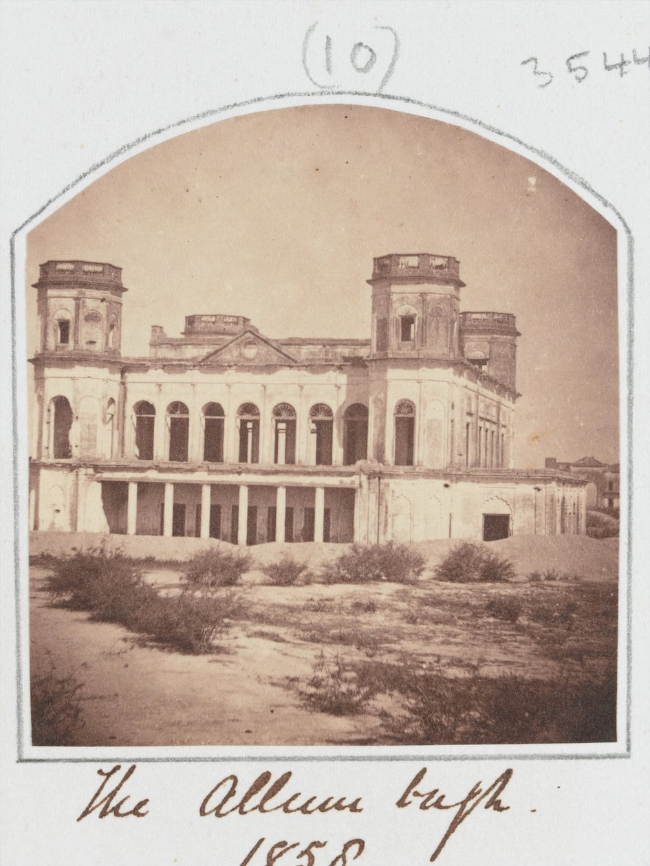 De Alumbagh, Lucknow door Unknown photographer