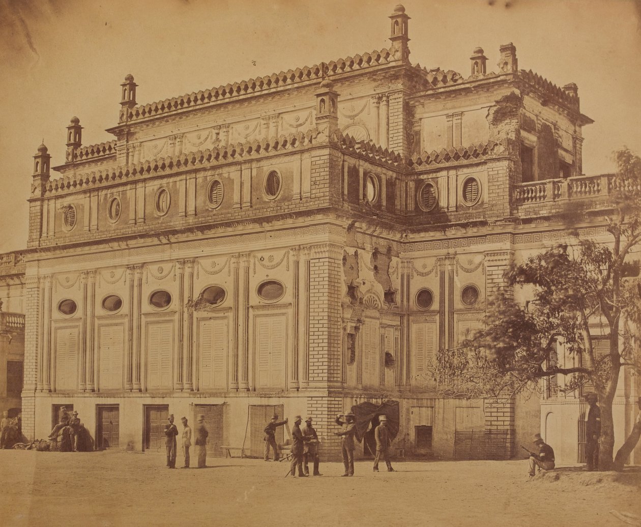 De Begum Kotee door Unknown photographer
