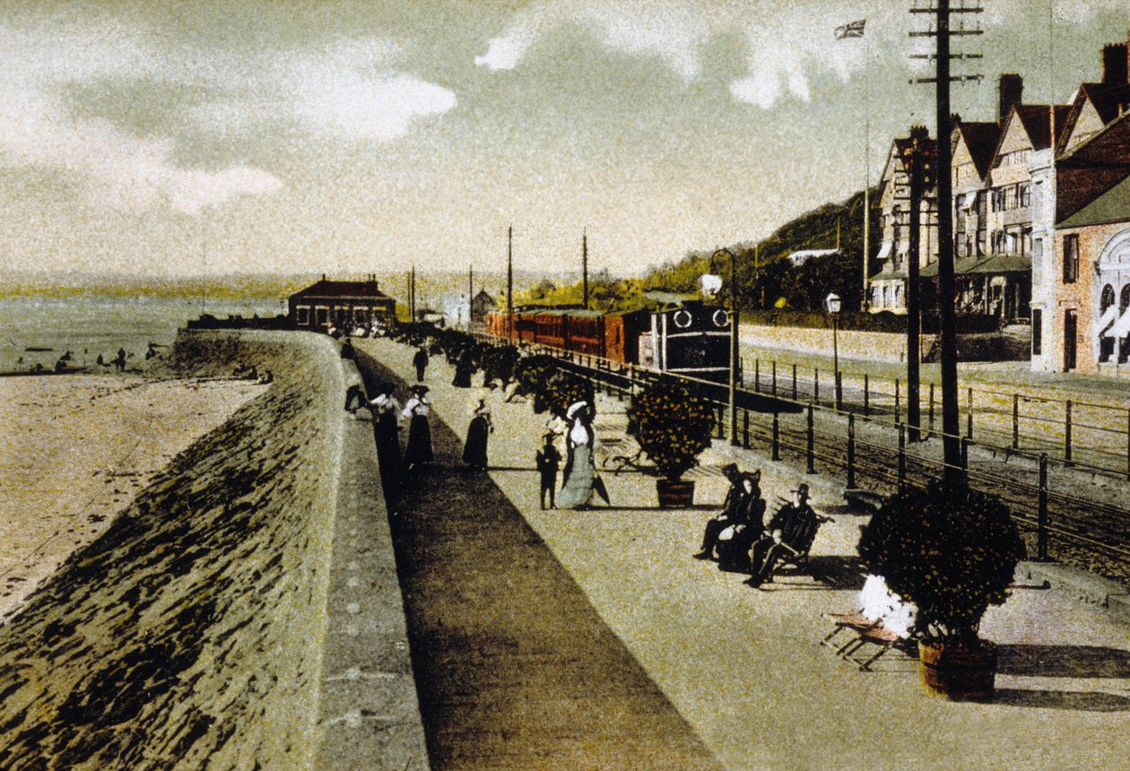 De zeemuur, Jersey door Unknown photographer