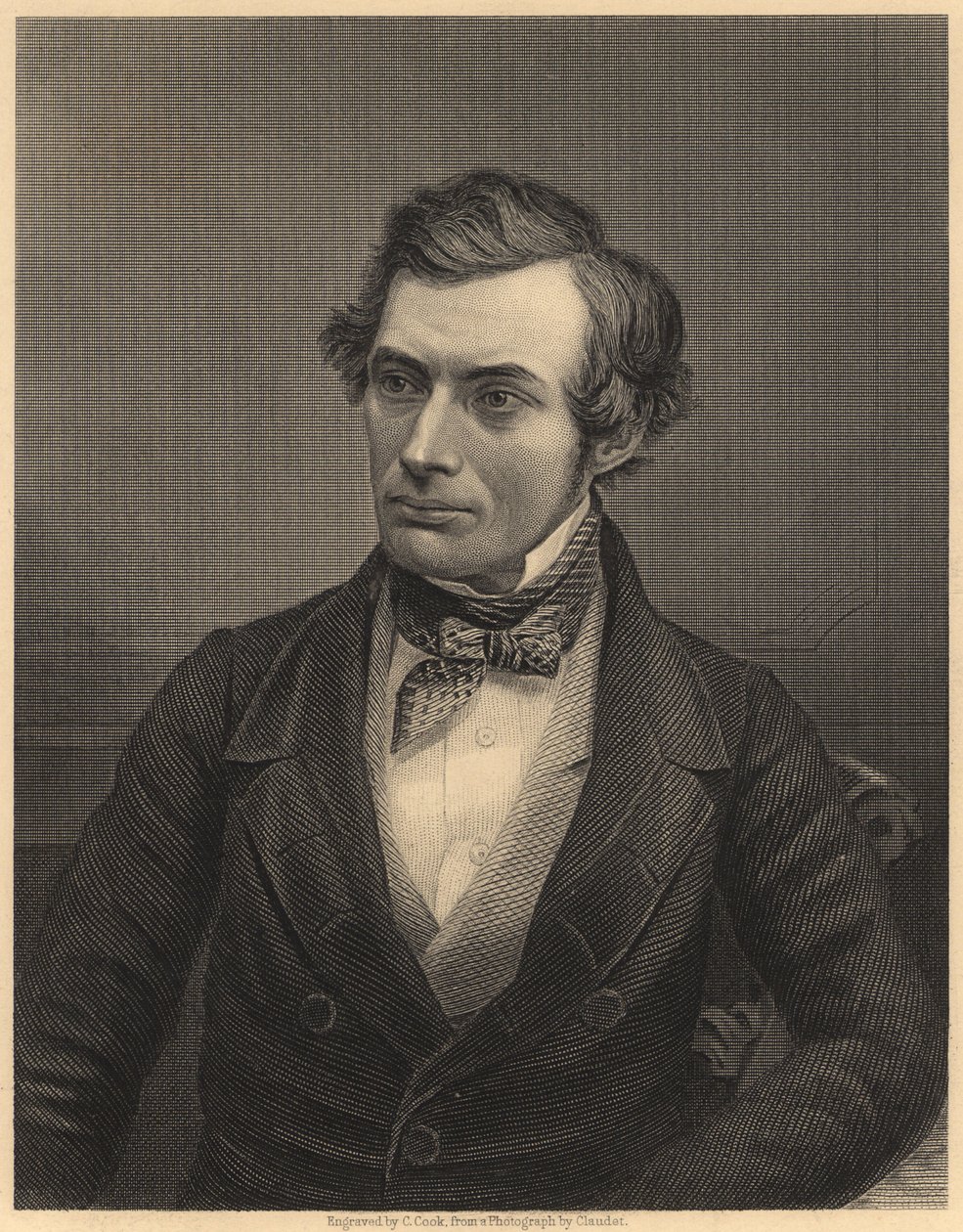 Thomas Graham (1805-1869) Schotse chemicus die de basis legde voor de fysische chemie, ca. 1860 door Unknown photographer