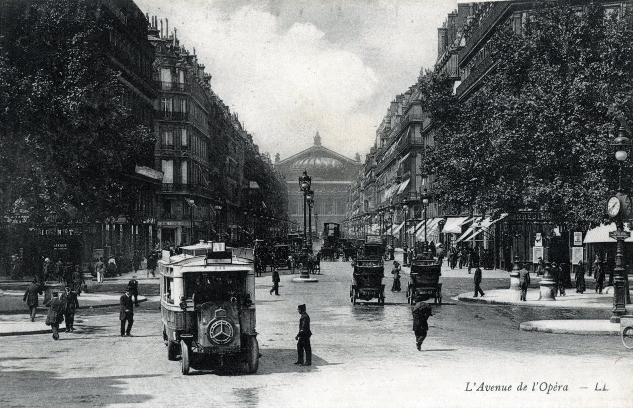 Uitzicht op de Avenue de l