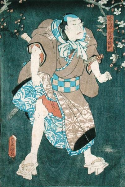 (detail) door Utagawa Kunisada
