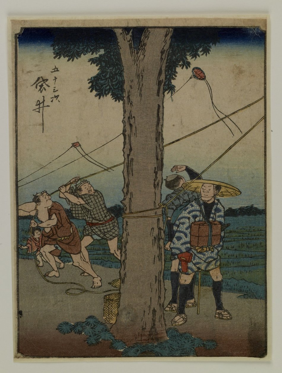 De drieënvijftig stations door Utagawa Hiroshige